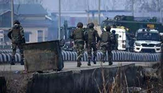 Militants Attack Security Forces In Bijbhera Anantnag