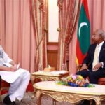Rajnath Singh Meets Maldivian President Solih In Male