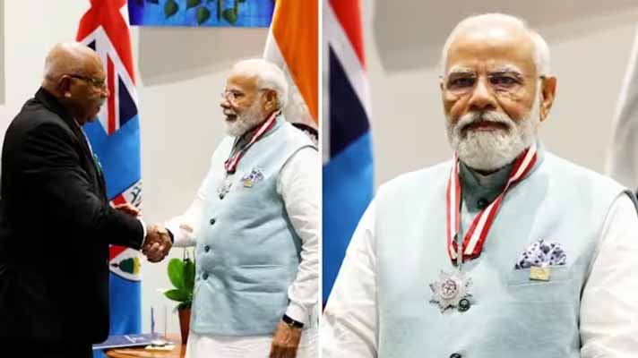 PM Modi Conferred With Fiji's Highest Honour