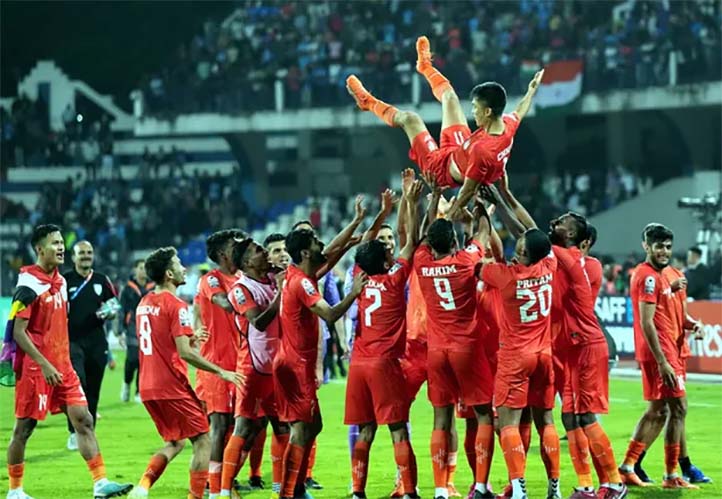 PM Modi hails football team's SAFF Championship win