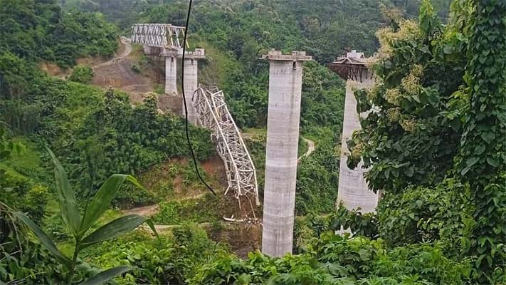 17 Dead After Under-Construction Railway Bridge Collapses In Mizoram