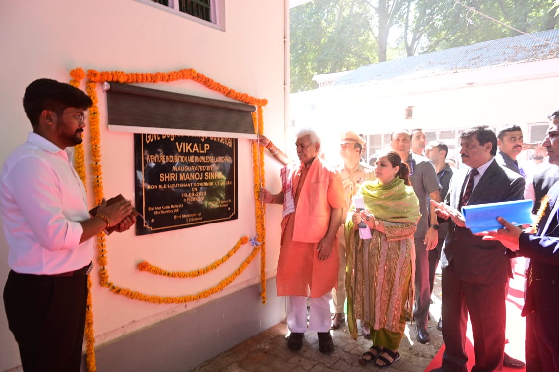 LG Sinha Inaugurates And Lays Foundation Stones For Various Development Projects In Ganderbal