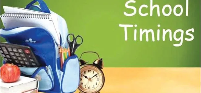 New School Timings Announced for Kashmir Division