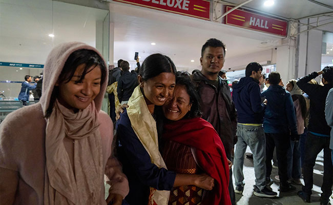 254 Nepali Students Rescued From Conflict-Ridden Israel Return Home