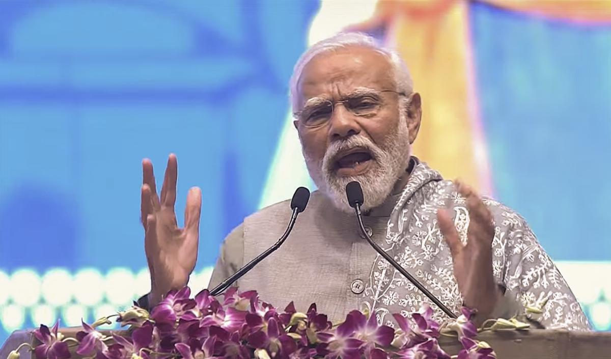 “Congress, INDI Alliance are Spreading Rumour if Modi Gets 400 Seats, He Will Change Constitution”: PM Modi