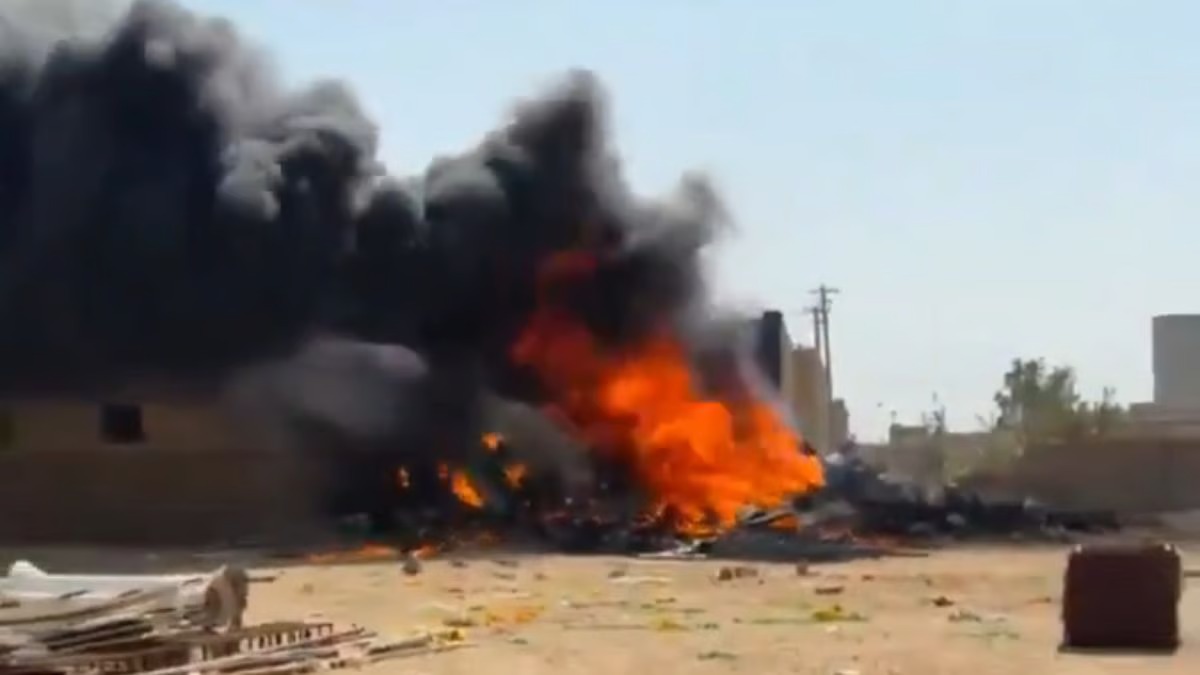 IAF's Tejas Aircraft Crashes Near Rajasthan's Jaisalmer, Pilot Ejected Safely