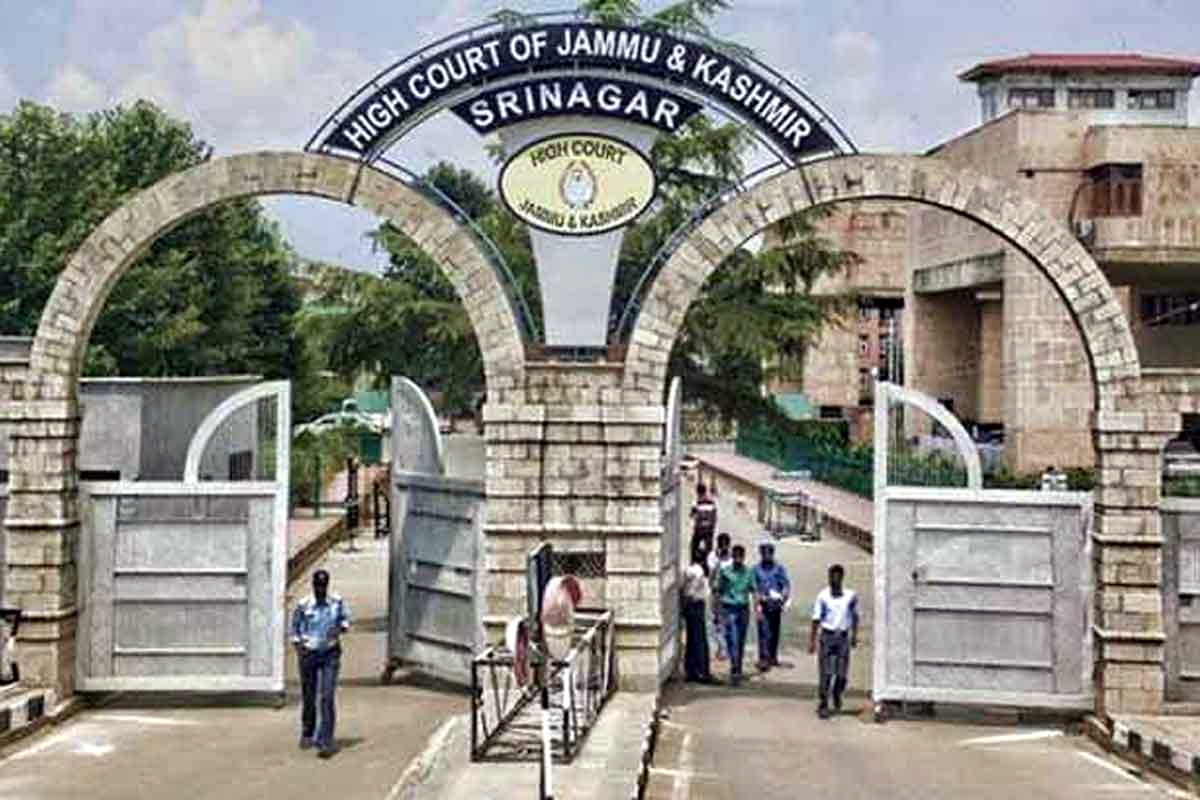 J&K: High Court Allocates Seven Law Officers To Srinagar Wing