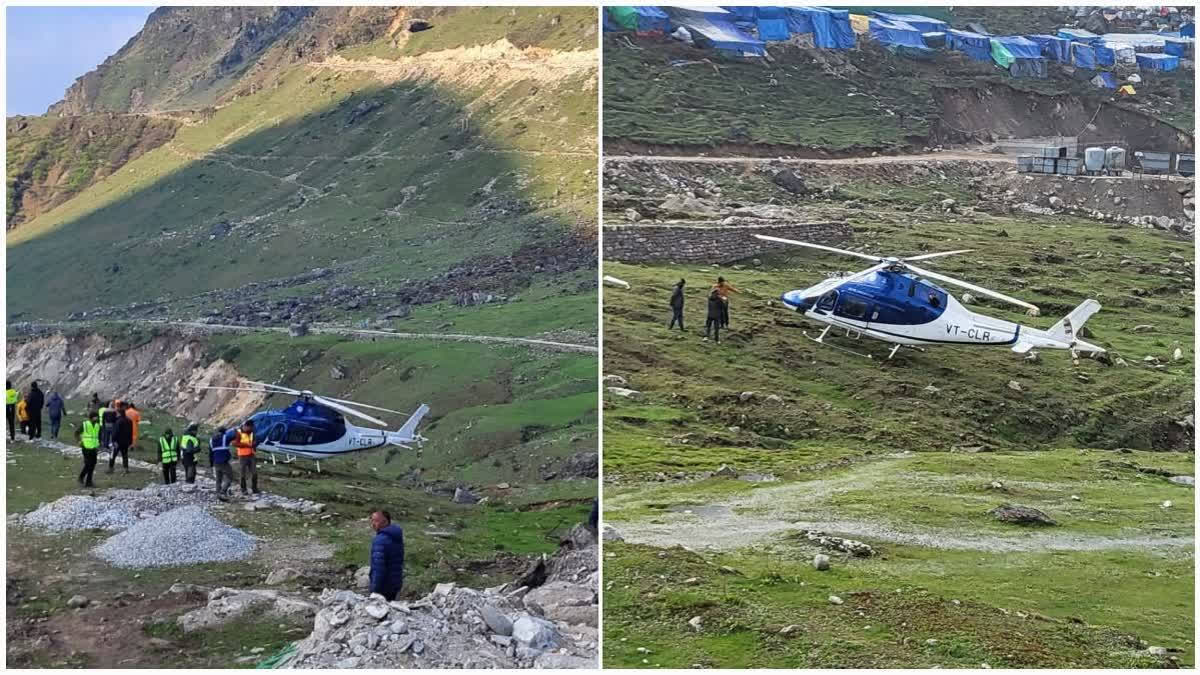 Chopper With 6 Aboard Makes Emergency Landing in Kedarnath After Technical Fault