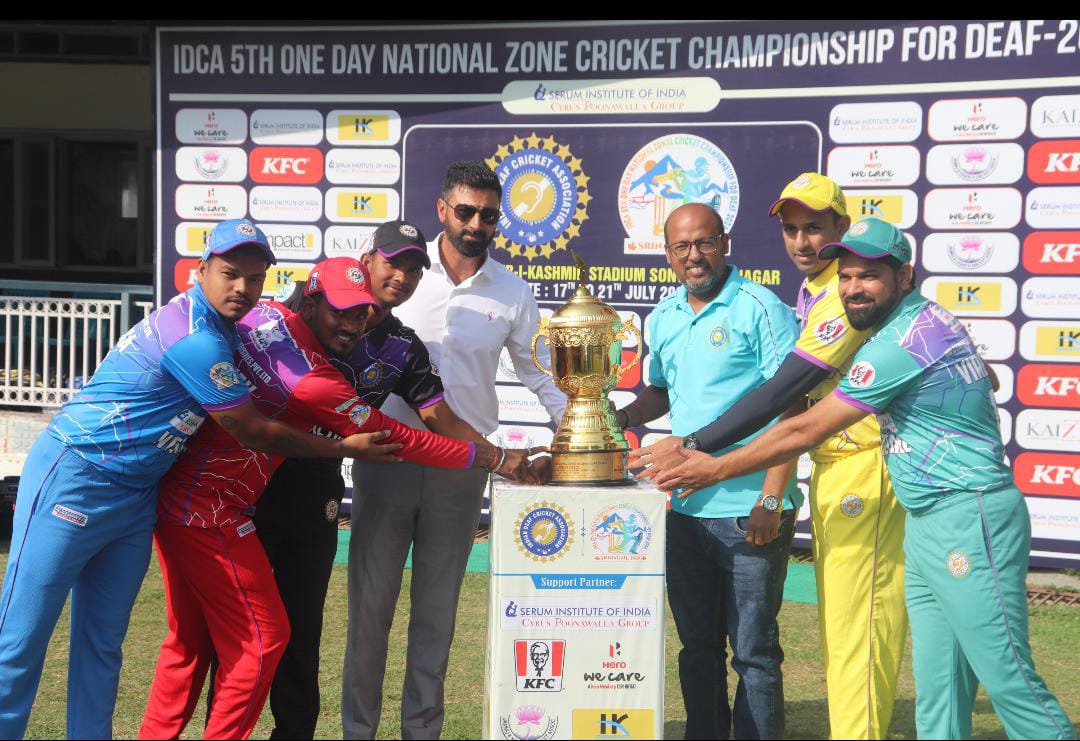 In a First, IDCA’s 5th One-Day National Zonal Cricket Championship for Deaf Begins in Srinagar