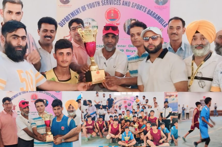 Baramulla’s Young Handball Stars Win IDPL Under-14 Championships