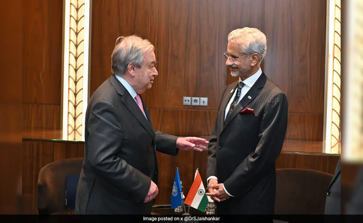 Jaishankar Meets UN Chief and Belarusian, Tajikistan, Uzbek Counterparts in Kazakhstan