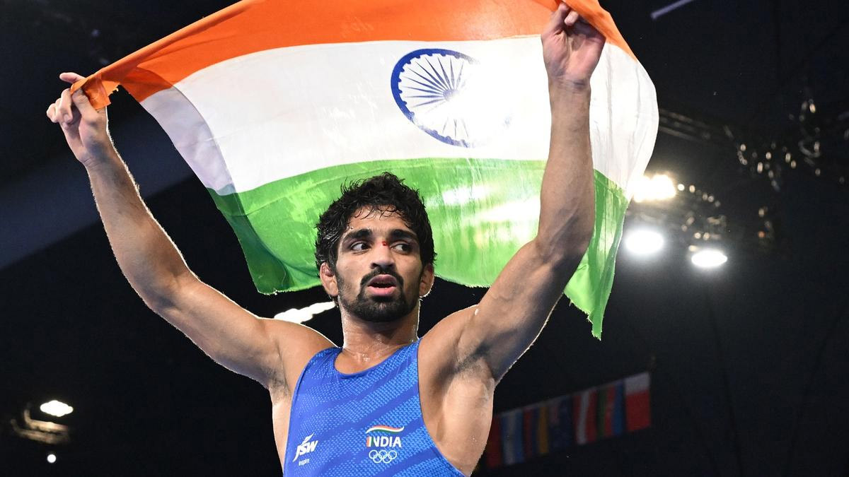 Wrestler Aman Sehrawat Becomes India’s Youngest Olympic Medallist With 57kg Free-Style Bronze