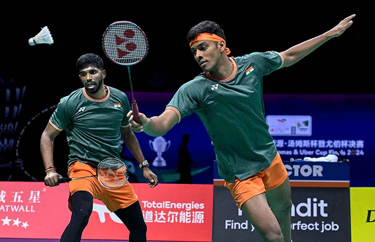 Satwiksairaj Rankireddy, Chirag Shetty Lose in Quarters of Men’s Doubles Badminton at Paris Olympics