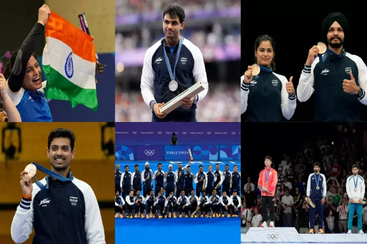 Paris Olympics: India Returns Home with 6 Medals; 1 Silver and 5 Bronze