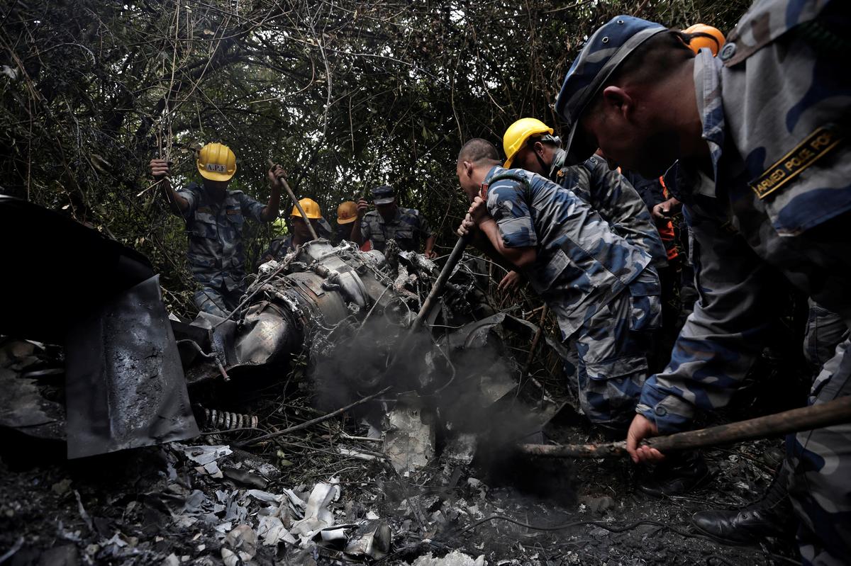 Helicopter With Five People On Board Crashes In Nepal