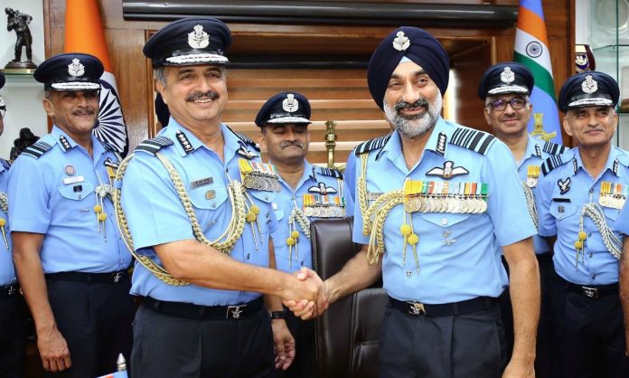 Air Chief Marshal A P Singh Takes Charge As New Chief Of Air Staff
