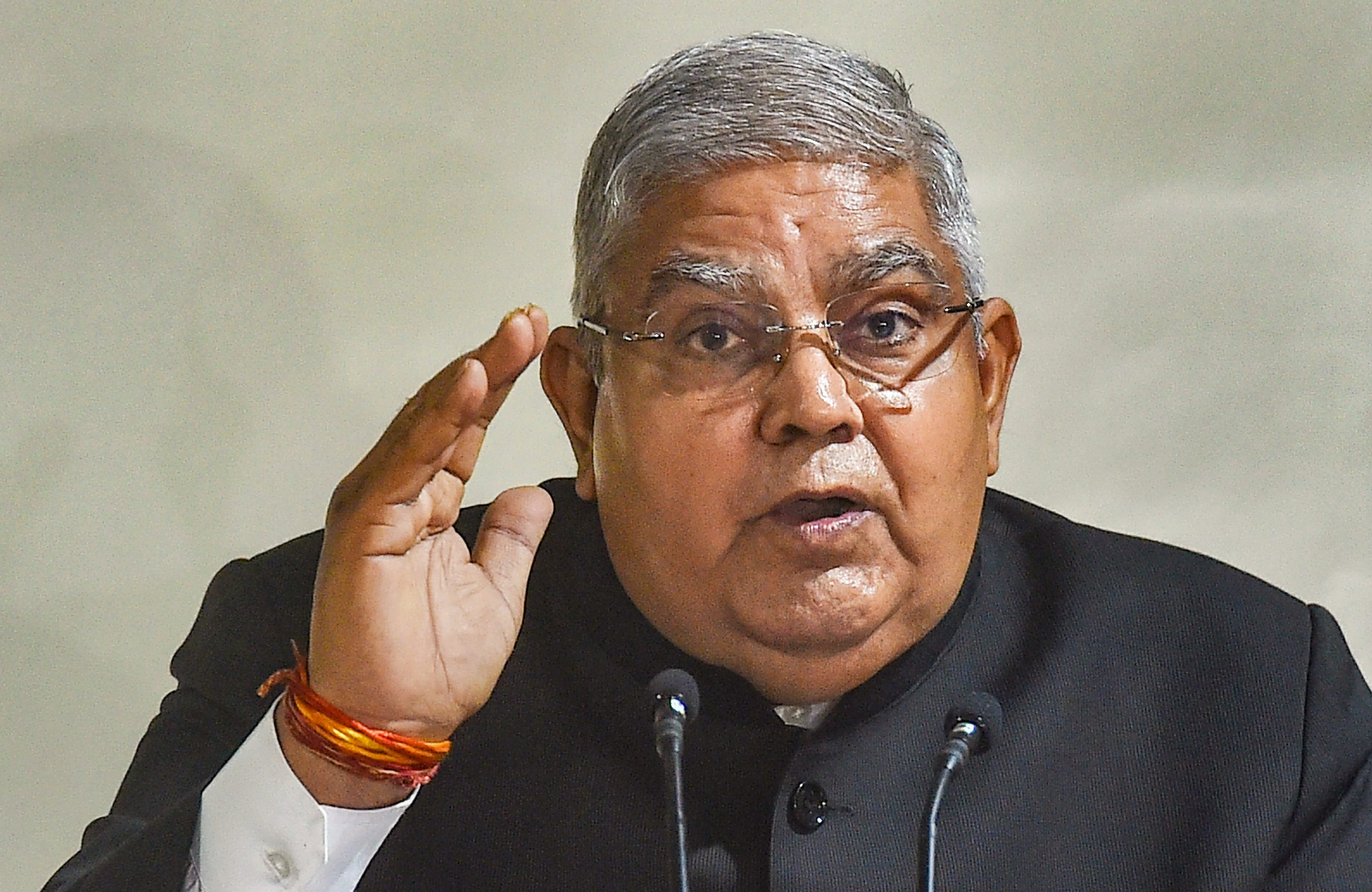 Some Pernicious Forces Trying To Show India In Bad Colour: Dhankhar