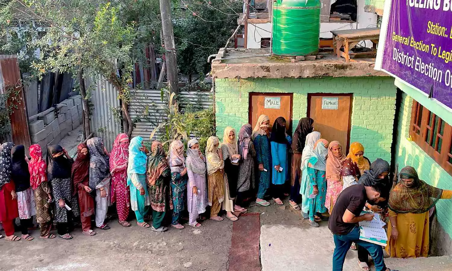 J&K Assembly Elections : 46.12% Votes Polled Till 3:00 PM