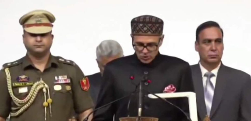 Omar Abdullah Sworn as CM Of J&K Marks His Second Stint as CM