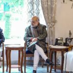 NDA Leaders Including Amit Shah, Chandrababu Naidu Meet At BJP Chief’s Residence