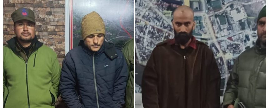 Police Arrest Drug Peddlers in Srinagar, Contraband Substances Recovered